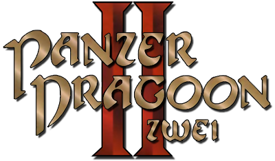 Panzer Dragoon II Zwei title screen for Sega Saturn